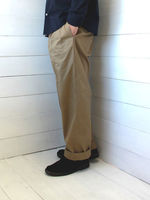A VONTADE French Mill 2 Tac Chino Trousers / KHAKI VTD-0432 2