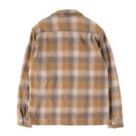 STANDARD CALIFORNIA (スタンダード カリフォルニア)｜Wool Check Shirt BROWN 5