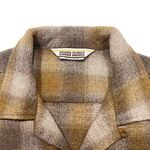 STANDARD CALIFORNIA (スタンダード カリフォルニア)｜Wool Check Shirt BROWN 4