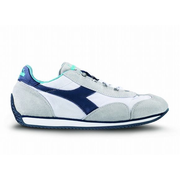 diadora heritage(ディアドラヘリテージ）　equipe sw 12　ホワイト×ブルーエボニー - 画像2枚目