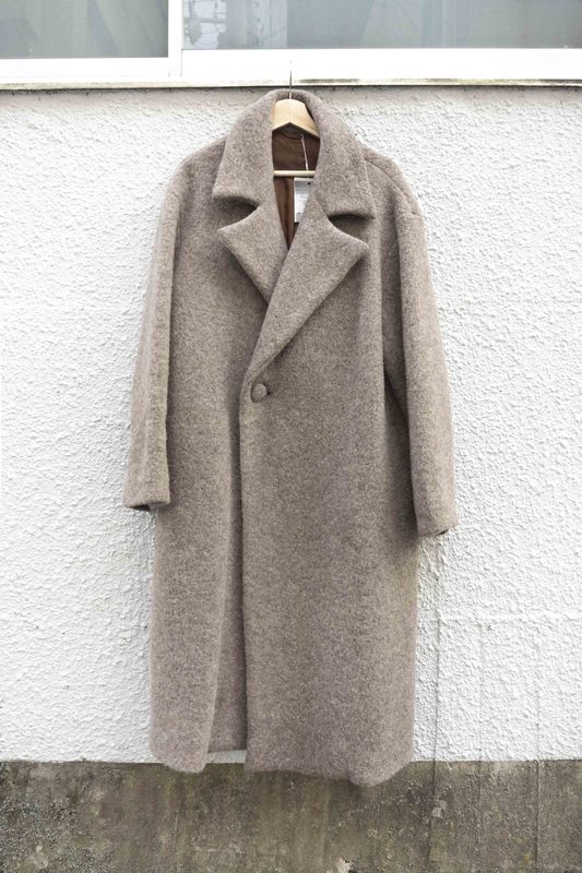 Wool Pile Knit Coat 1