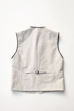 french linen gilet 2