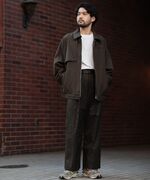 【 Rich I リッチアイ 】UNCLE [TUCK TAPERED TROUSERS・FINX COTTON]  3