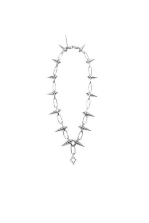 CROSS STUDS NECKLACE - 画像1枚目