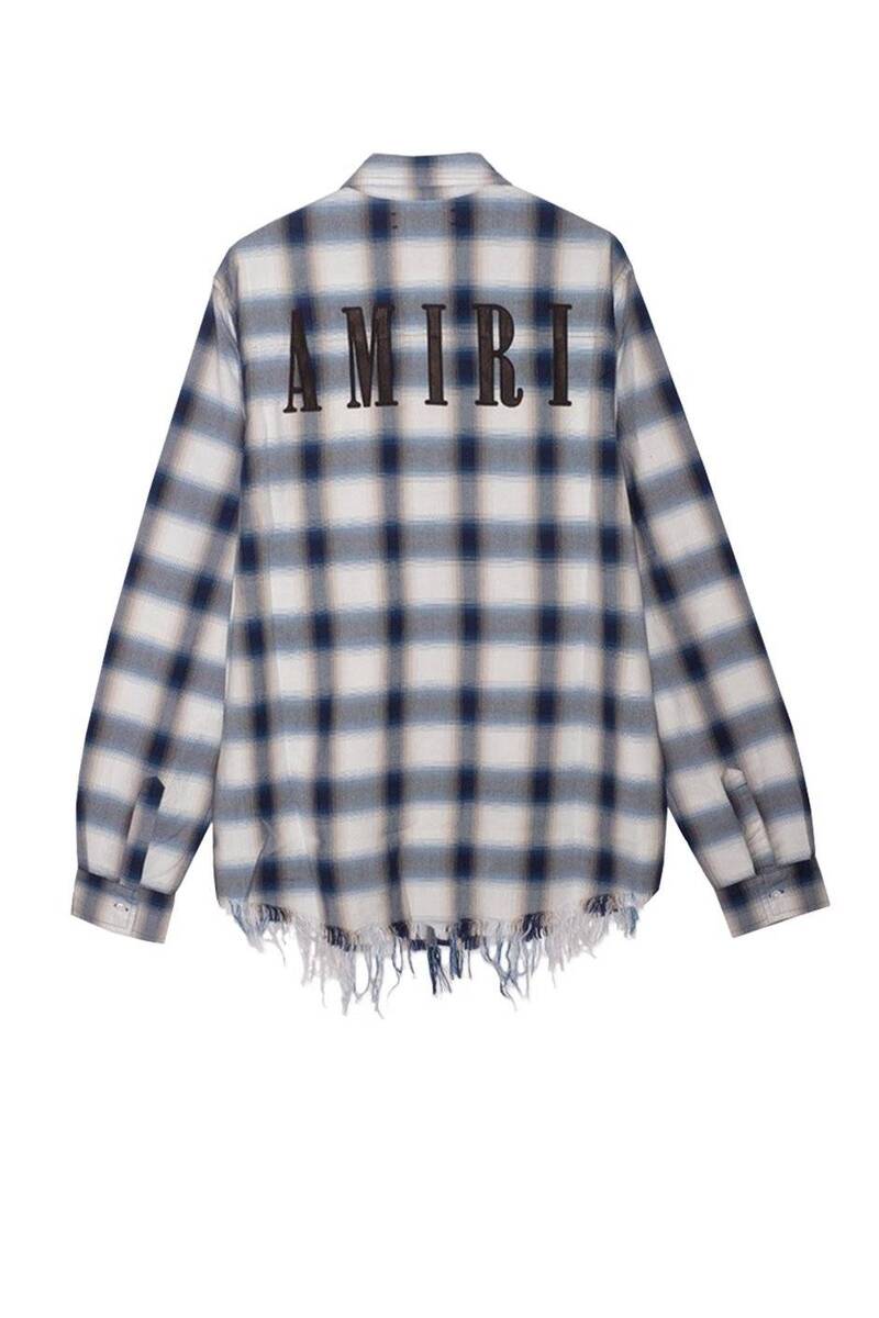 AMIRI LOGO FLANNEL 1