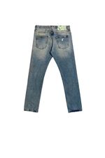 HAND OFF POCKET SLIM JEANS DIRTY BLUE WHIT 2