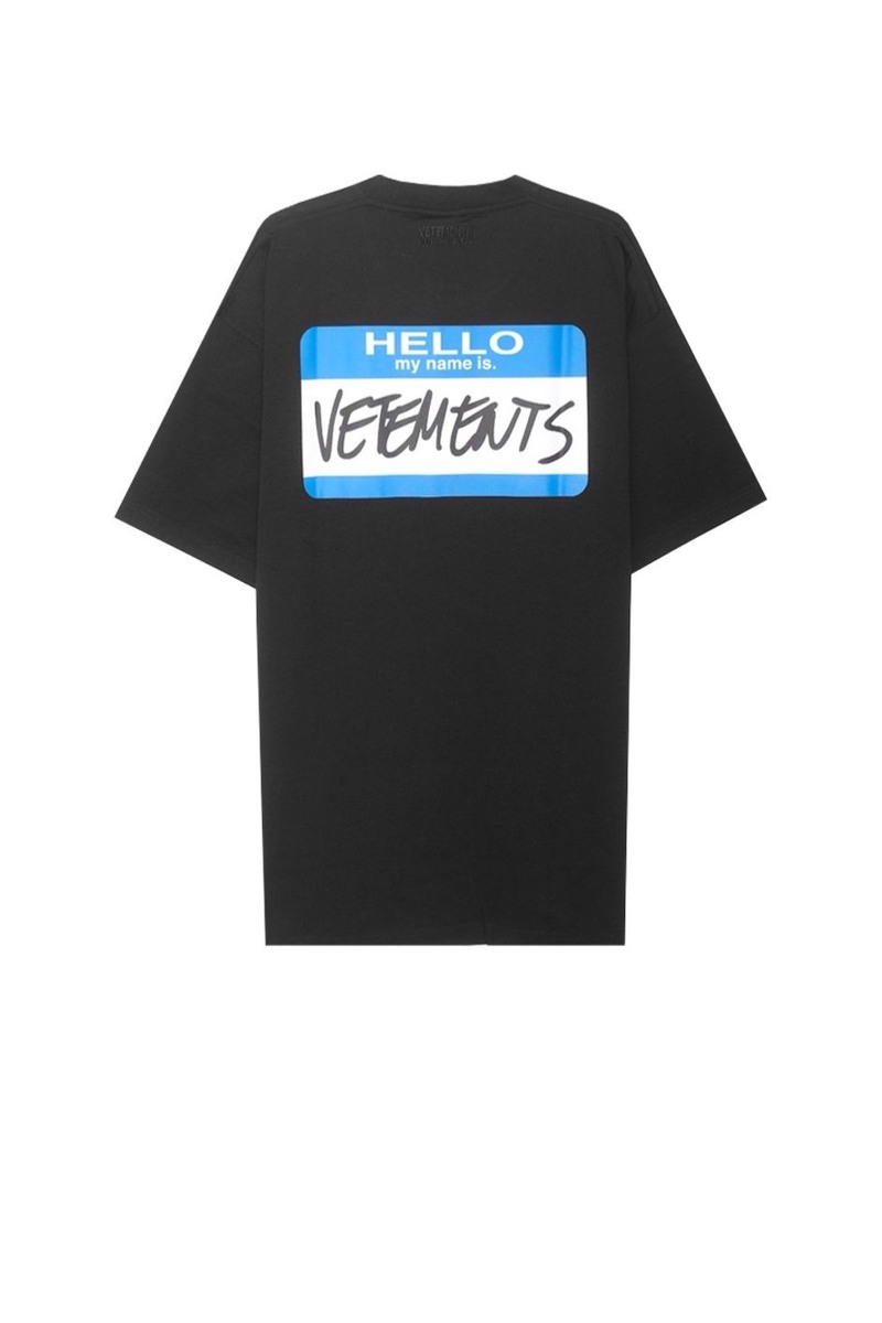 MY NAME IS VETEMENTS T-SHIRT 1