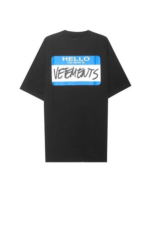 MY NAME IS VETEMENTS T-SHIRT - 画像1枚目