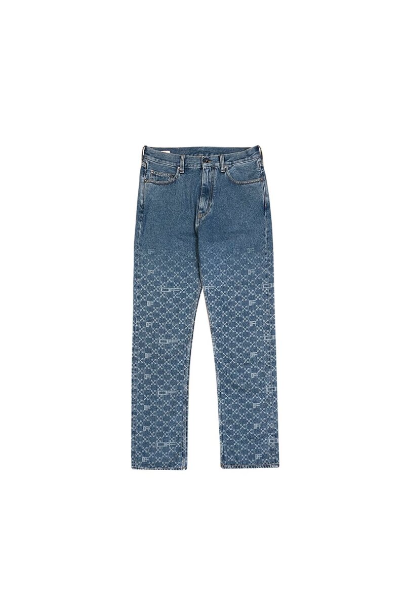 MONOGRAM SKATE FIT JEANS
