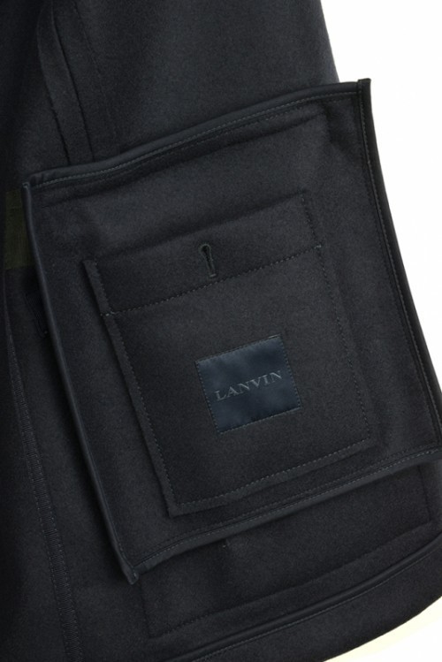 LANVINダッフルコート - 画像5枚目
