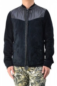 【LANVIN】レザーブルゾン