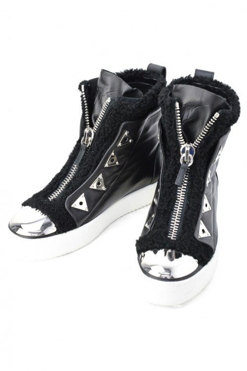 未使用品⭐️ジュゼッペザノッティ　サイドジップ　ベルトストラップ　ハイカット Giuseppe Zanotti（ジュゼッペザノッティ）の中古品の通販サイト