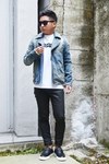 【BALMAIN】デニムライダース 3