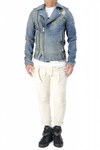 【BALMAIN】デニムライダース 2