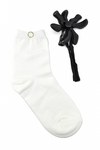 【DEMODEE】Banana socks ( White ) 3