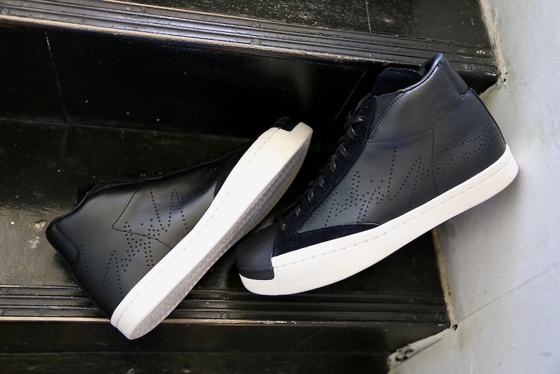 Yamamoto x ADIDAS SUPERSTAR SK8 MID"BLACK"9/9発売 2