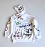 doublet MESSAGE EMBROIDERY HOODIE 9/12発売 2