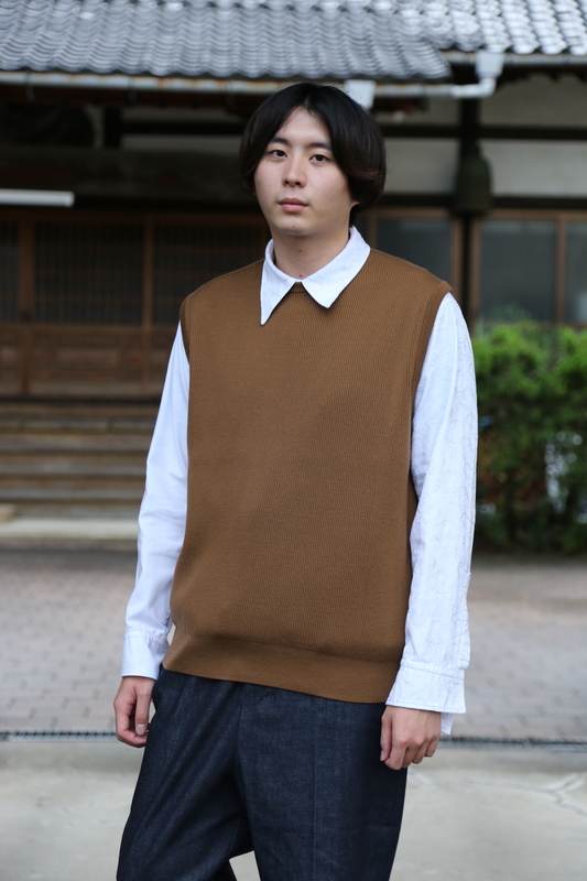 Graphpaper High Density Knit Vest入荷！ - 画像1枚目