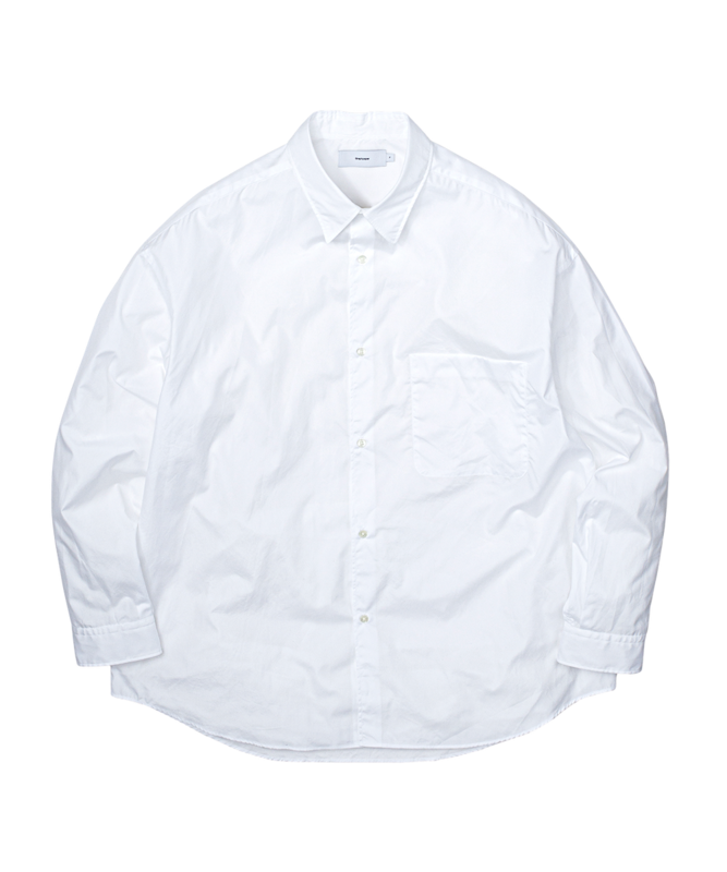 Graphpaper Broad L/S Oversized Regular Collar Shirt再入荷！ - 画像2枚目