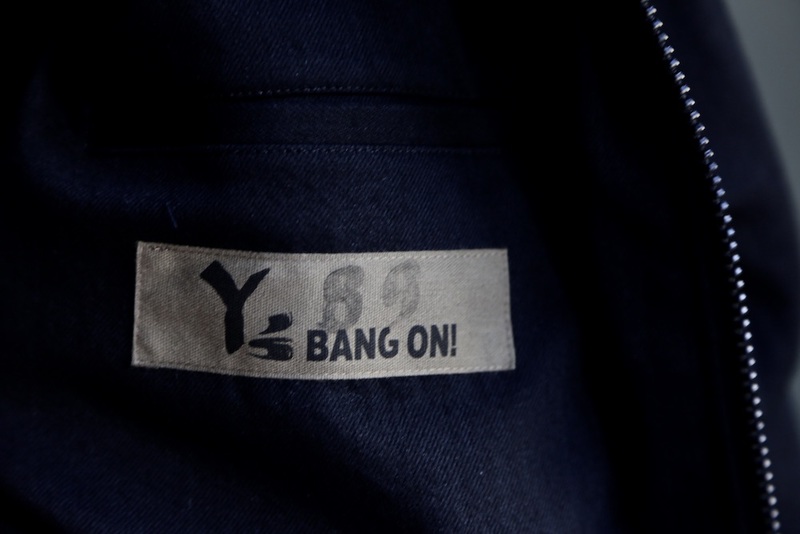 Y's BANG ON! Military hooded-Coat Black denim発売 - 画像5枚目