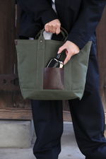 Hender Scheme campus bag small(mj-rb-cba)khaki green発売 5