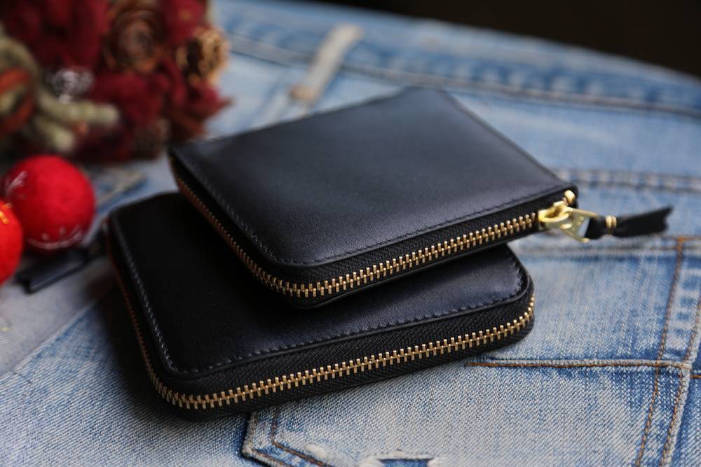 Wallet COMME des GARCONS Classic Leather L字型ZIP財布再入荷 1