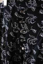 sulvam サルバム Reversible side chapter pants(SN-P08-200)BLACK×WHITE発売 5
