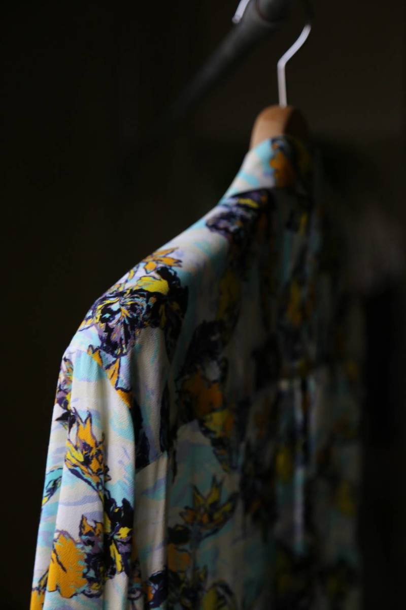 sulvam サルバムShort sleeve ALOHA shirt(SN-B07-020)SAX 発売 - 画像3枚目