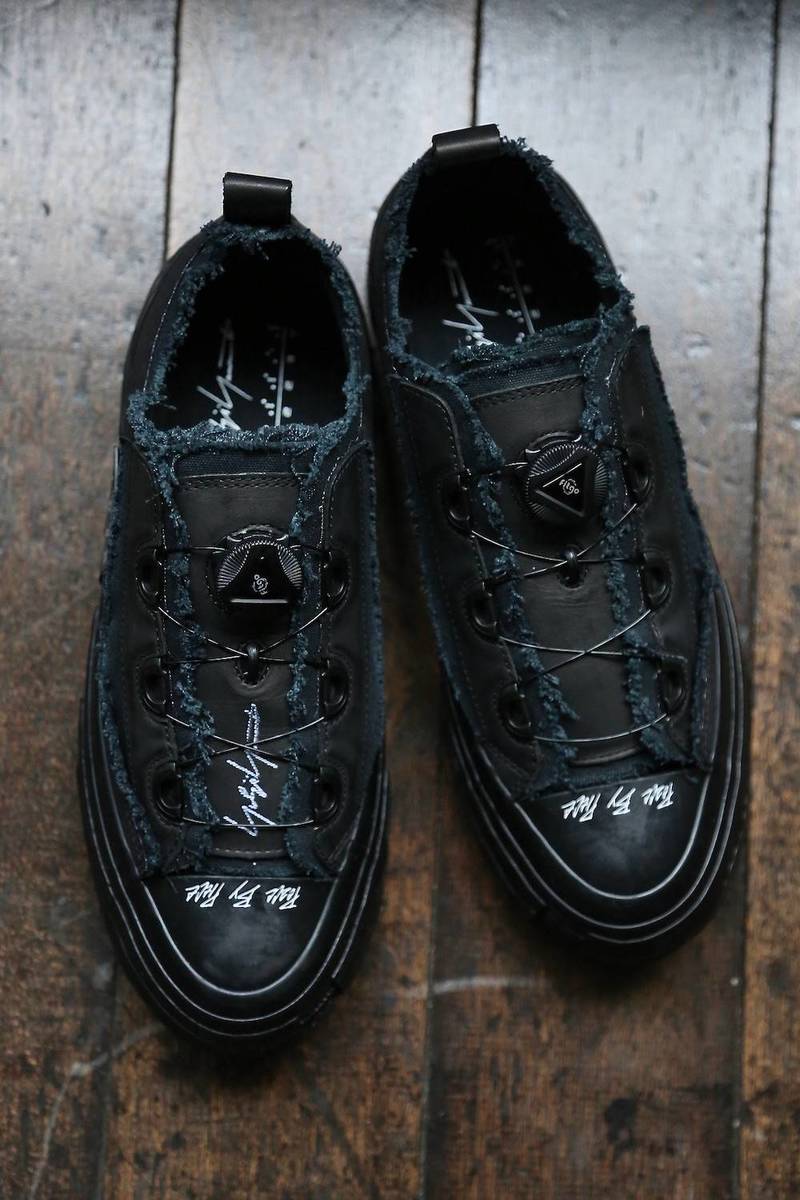 yohji yamamoto Yohji Yamamoto x xVessel Low Top Sneaker BK(HD-E07-860)※1月15日10:30発売 - 画像1枚目