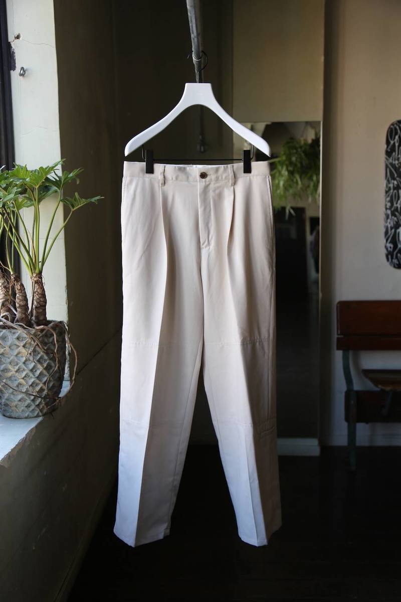 MATSUFUJI Modified Farmers Trousers(M211-0401)GREIGE※1月23日発売  1