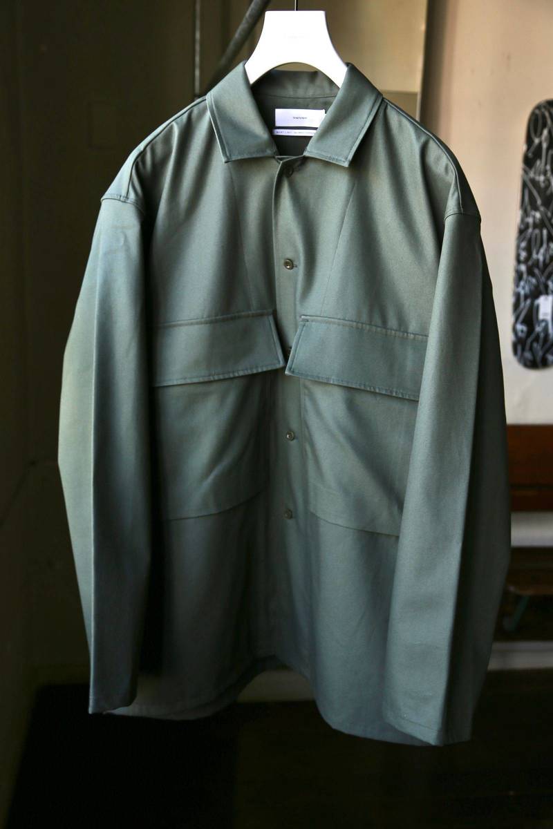 TELAのGraphpaperGraphpaper Wooly Cotton Military Jacket