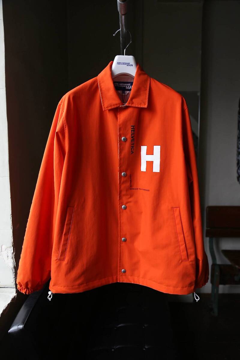 JUNYA WATANABE COMME des GARCONS MAN Helveticaリバーシブルコーチ ...