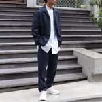 MARKAWARE / PEGTOP EASY TROUSERS 2