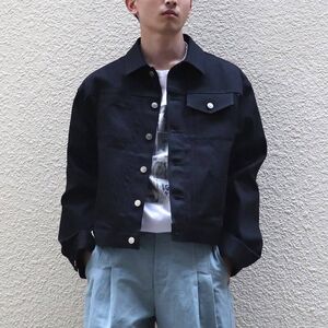 th / th Oversized Denim Jacket - 画像1枚目