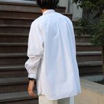 MARKAWARE / MA COMFORT FIT BAND COLLAR SHIRT 3