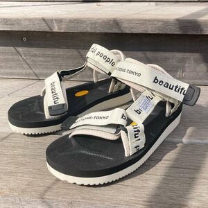 beautiful people / bp bp×suicoke logo belt sandals - 画像1枚目