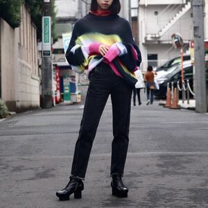 AKIKOAOKI / AK Impulsive knit - 画像3枚目