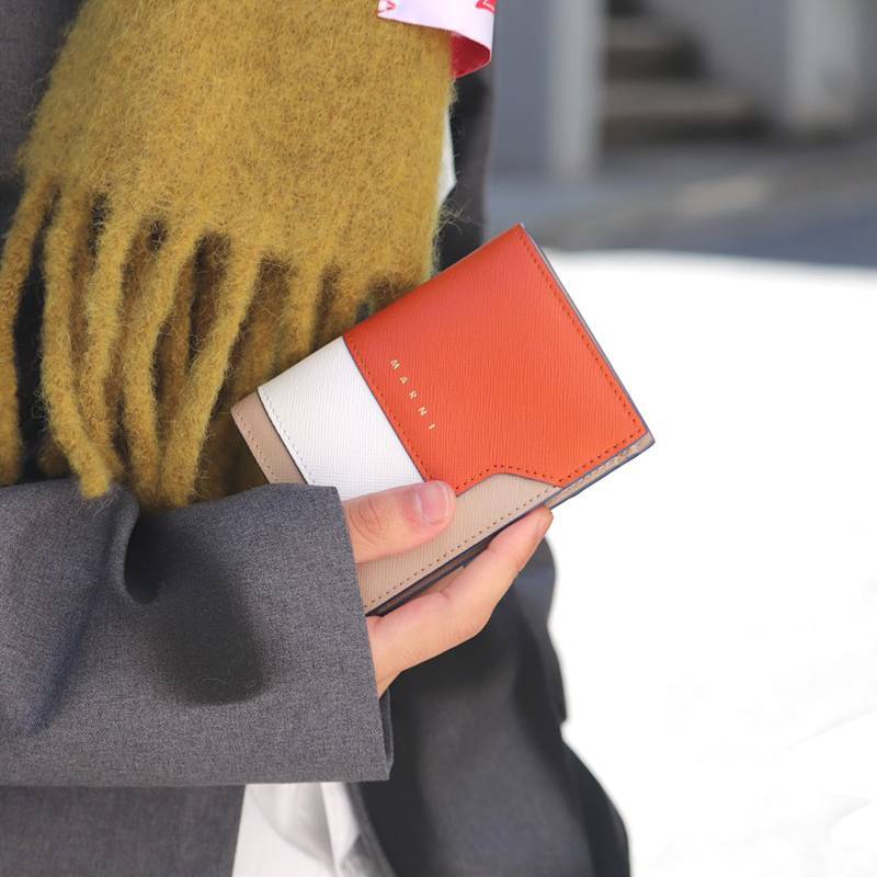 MARNI / SAFFIANO LEATHER BILLFOLD WALLET