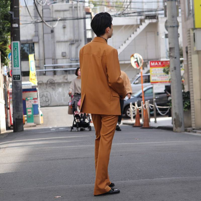 ERNEST W. BAKER / EWB FLARE TROUSERS - コウズ リック クロの 