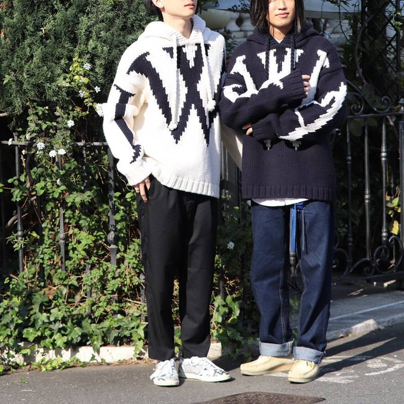 JW ANDERSON / JWA JWA CHUNKY HOODIE - コウズ リック クロの