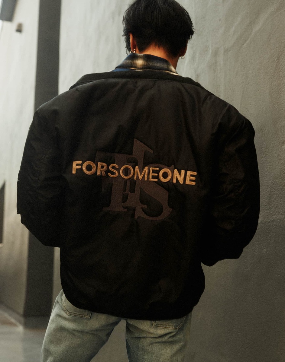 FORSOMEONE × FOSTEX GARMENTS BOMBER - 画像1枚目