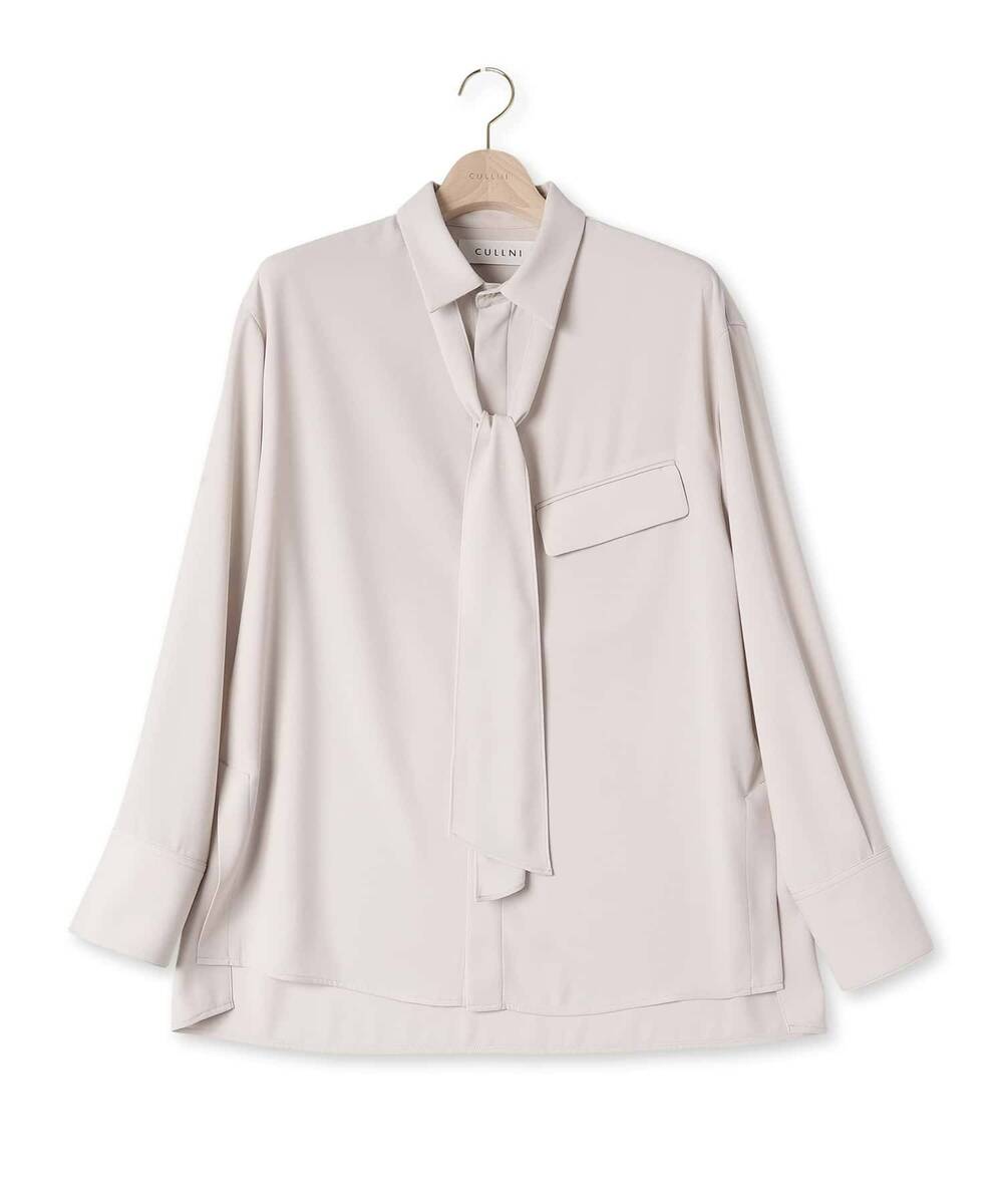 CULLNI / CU SCARF SHIRT(22-SS-020) - 画像2枚目