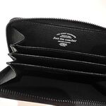 foot the coacher middle zip wallet -black 2