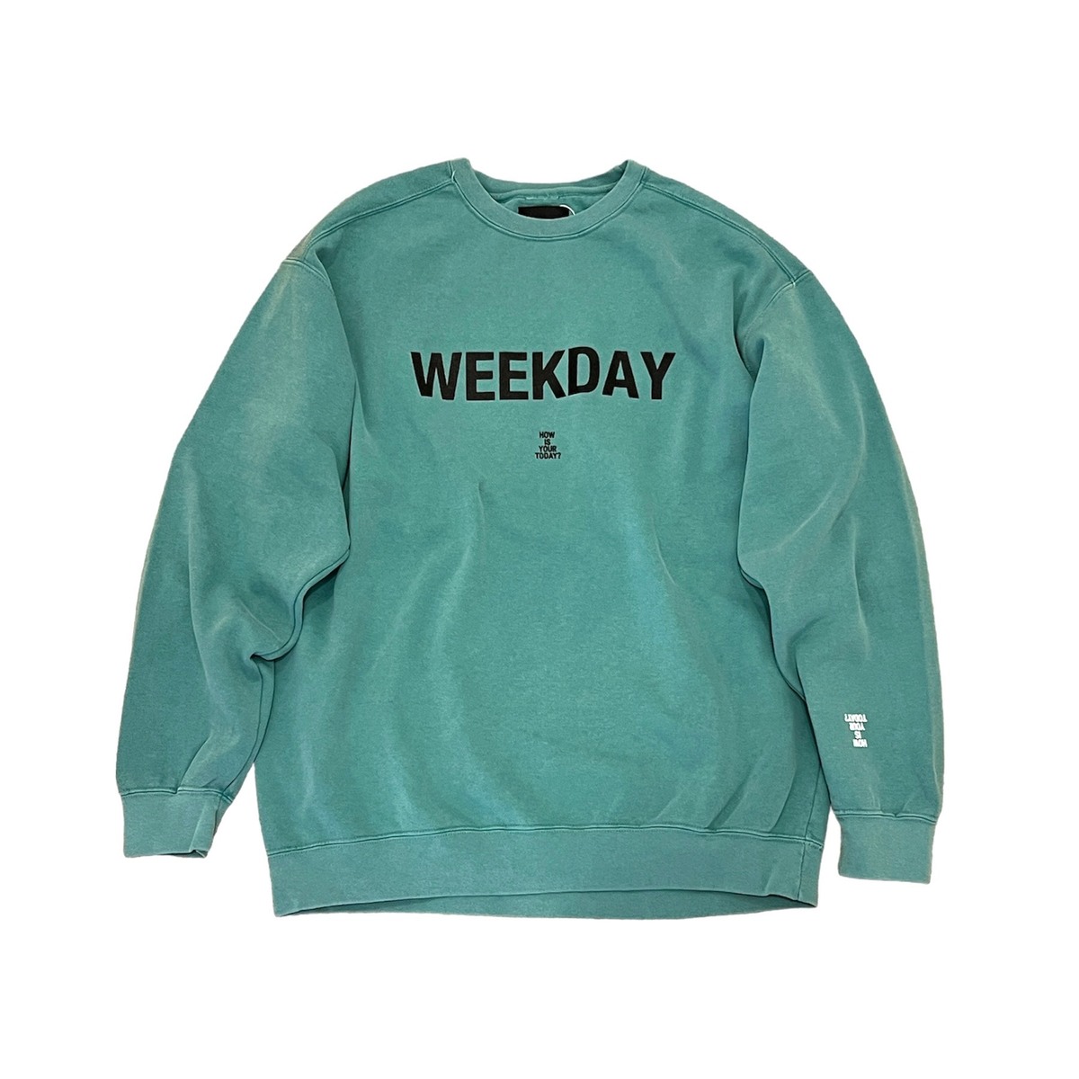 TODAY edition weekday #01 reversible crew sweat