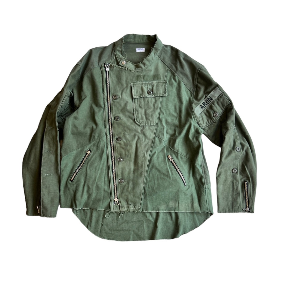OLDPARK oversized riders shirt military-L 1
