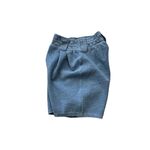 FUMIKA_UCHIDA milano rib tucked shorts -indigo 3