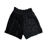 77 circa circa make antique lace patchwork shorts -black 3