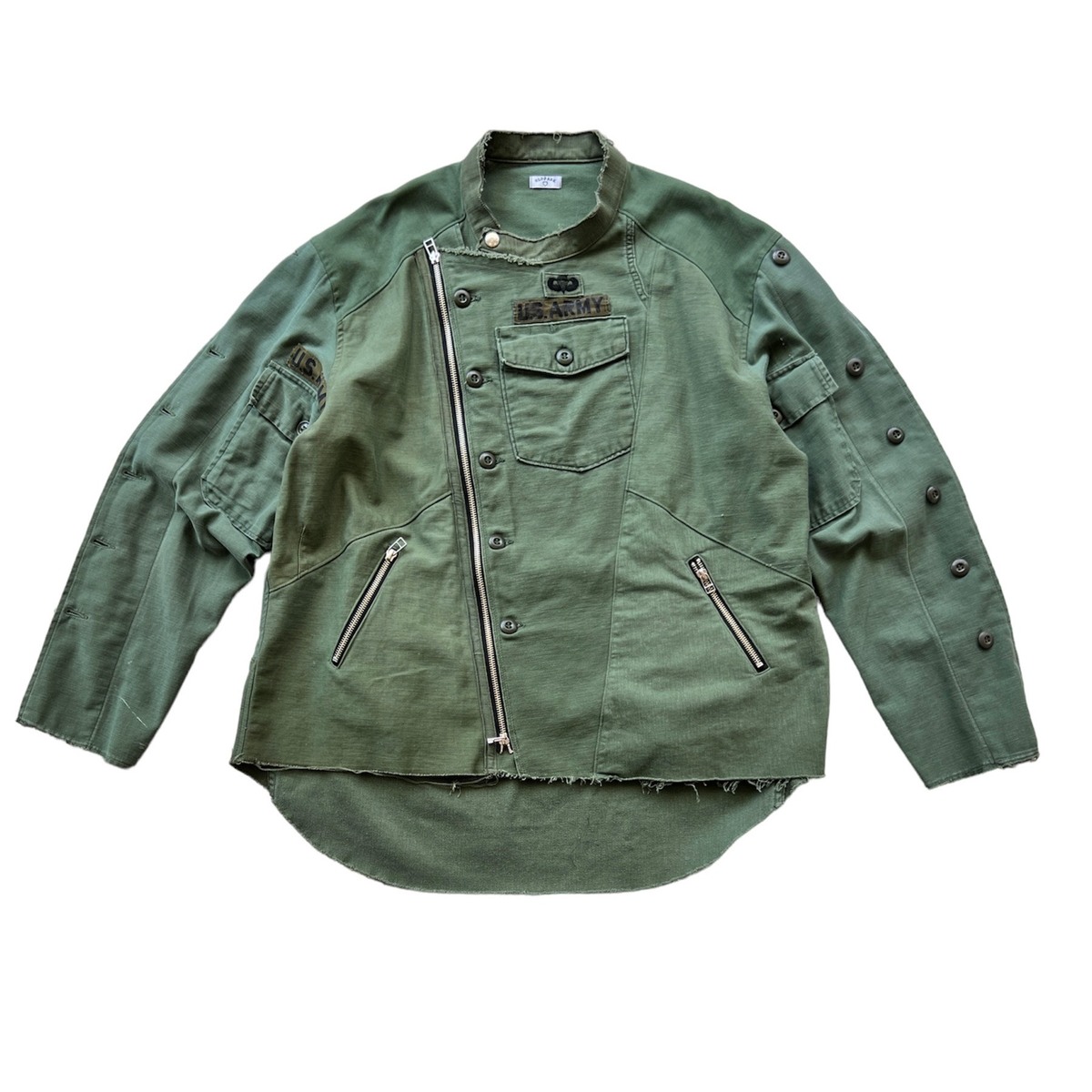 OLDPARK oversized riders shirt military-L 1