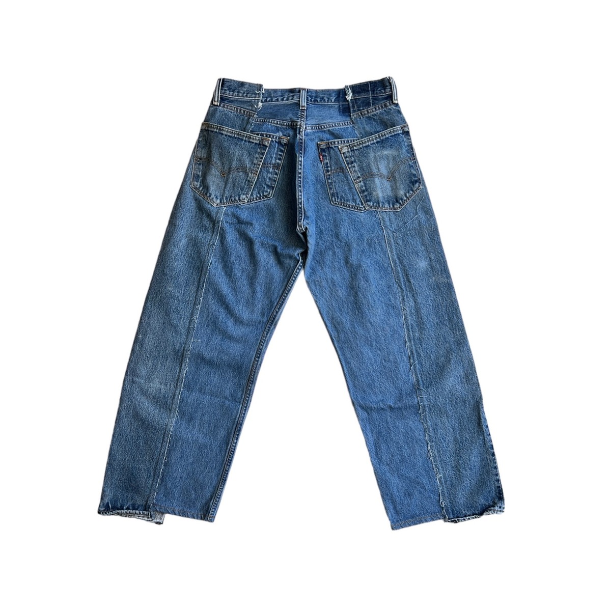 OLDPARK baggy jeans blue-M - 画像4枚目