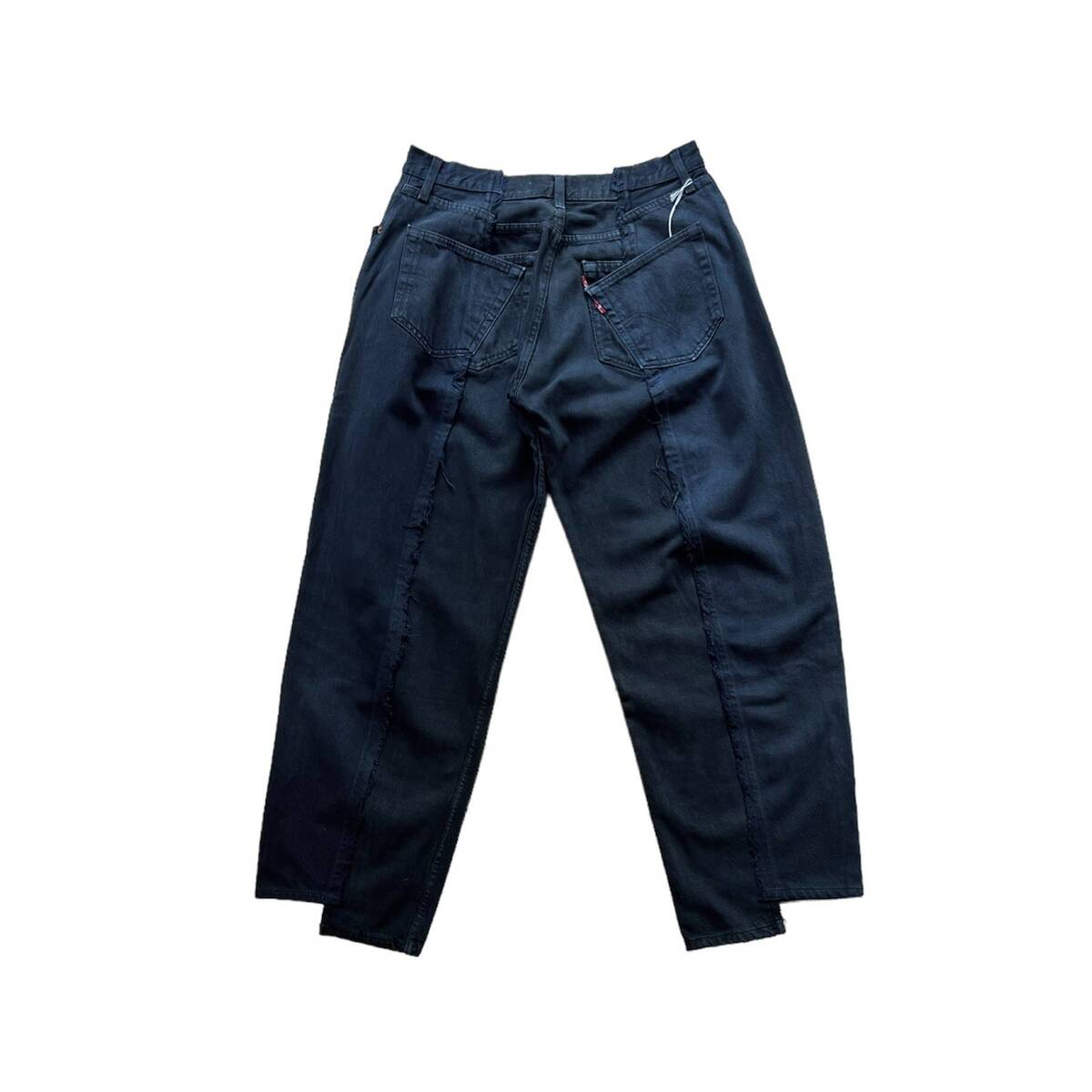 OLDPARK baggy jeans black -M バギー デニム OLDPARK baggy jeans black -M バギー デニム